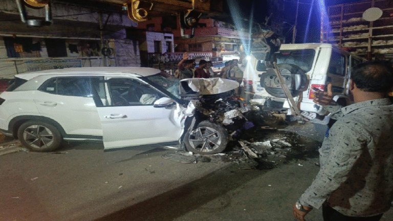 Woman Killed, Four Injured In A Accident At Langar Houz