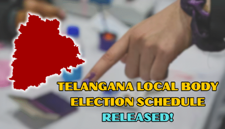 Telangana Local Body Polls In Five Phases: Election Code Comes Into Force