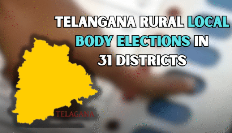 Telangana Local Body Elections Announced: Polling Across 31 Districts, 1.67 Crore Voters to Cast Ballots