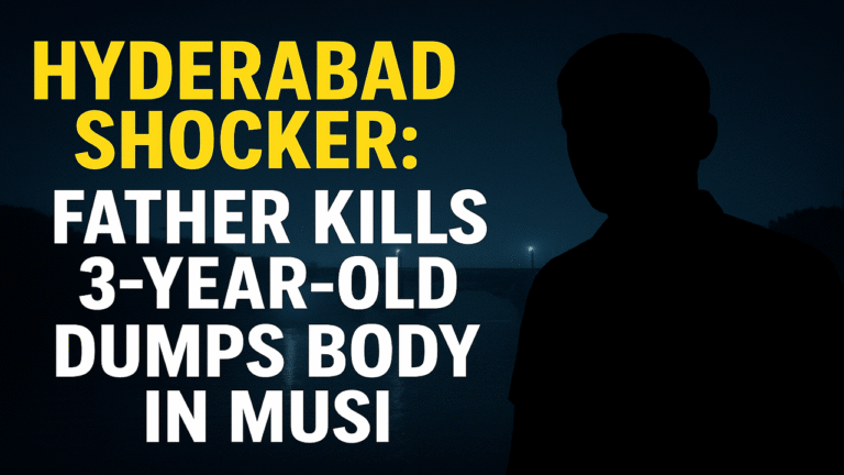 Hyderabad: Man Kills 3-Year-Old Son, Throws Body into Musi