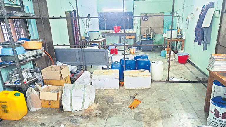 Hyderabad Shocker: School Turns into Night-Time Drug Factory
