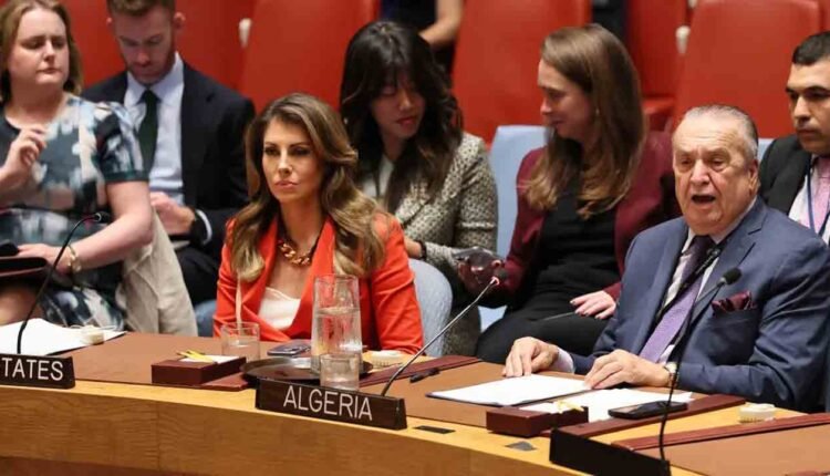 UN Security Council Resolution Called For Immediate Ceasefire In Gaza: America Veteos