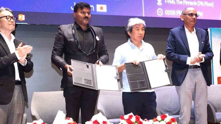 MoU Signed Between IACG, India And Kyoto Seika University, Japan, At T-Hub