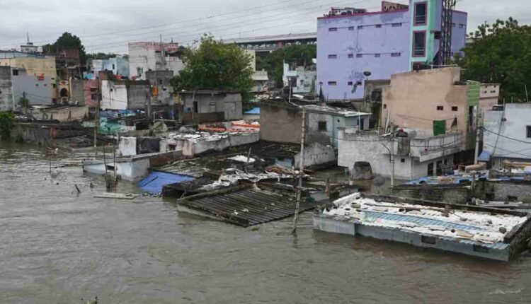 Families Return As Musi River Water Recedes In Hyderabad's Flood-Hit Areas