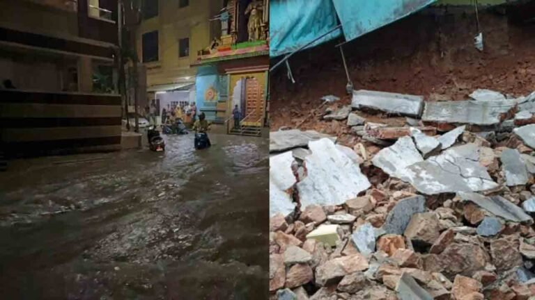 Migrant Worker Killed, Five Injured As Wall Collapse At Convention Hall In Hyderabad