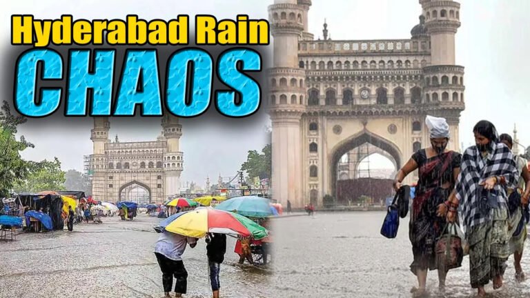 Heavy Rain In Many Places In Hyderabad