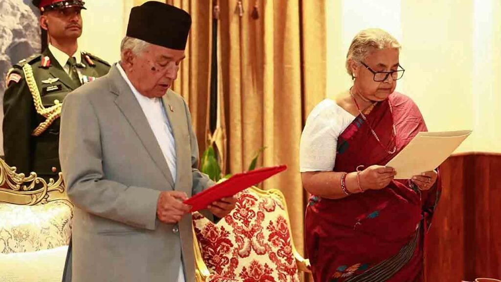 Sushila Karki Takes Oath As Nepal Prime Minister