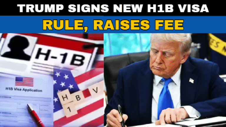 Major Blow To Indians Working In US: $100K Per H-1B Visa