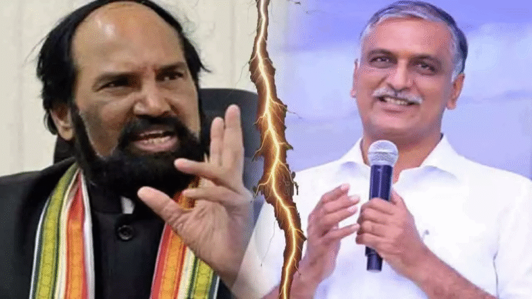 Harish Rao’s claims on Tummidihatti barrage are utter lies: Uttam