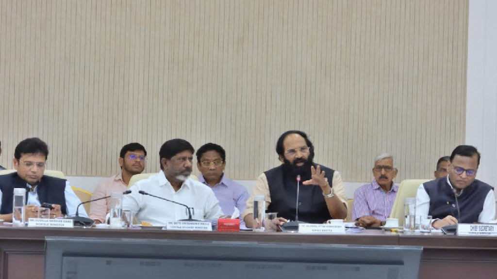 Harish Rao’s claims on Tummidihatti barrage are utter lies: Uttam