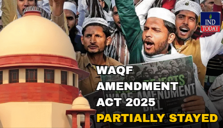 SC Refuse To Stay Entire Waqf Law, Stalls Certain Provisions