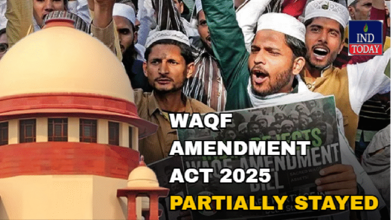 SC Refuse To Stay Entire Waqf Law, Stalls Certain Provisions