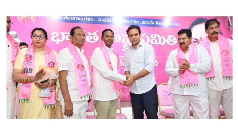 KTR Framing Jubilee Hills Bypoll as ‘Car vs Bulldozer’ Battle