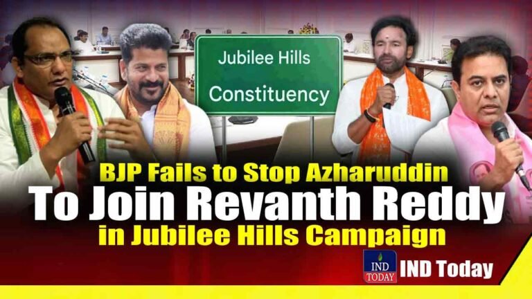 BJP Fails to Stop Azharuddin; To Join Revanth Reddy in Jubilee Hills Campaign