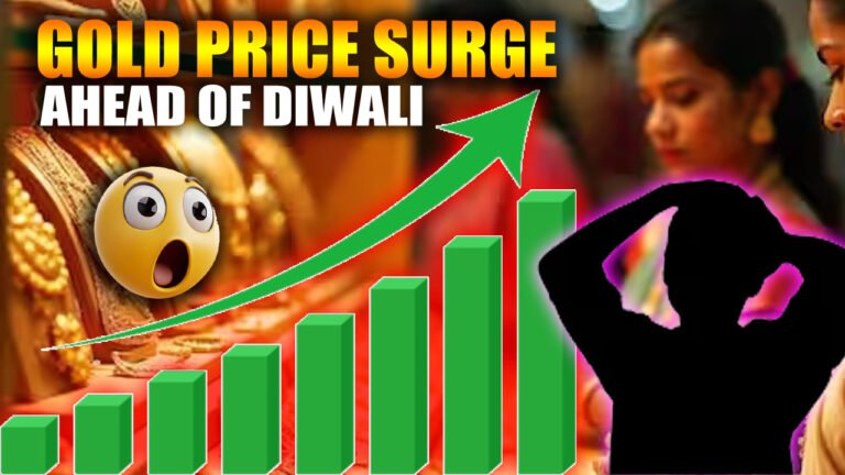 Shock For Gold Lovers As Prices Surge Ahead Of Diwali 