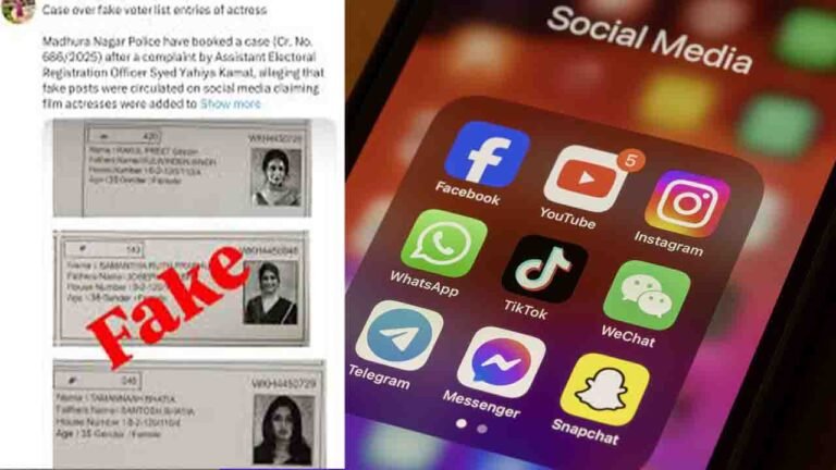 Jubilee Hills Bye Elections: Case Filed Over Fake Electoral Roll Info on Social Media