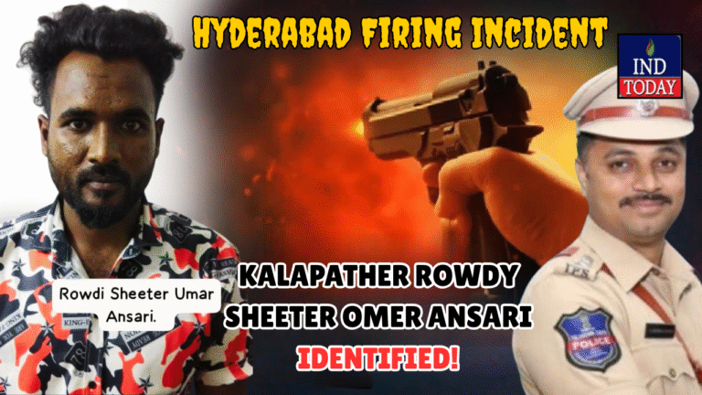 Hyderabad Firing: Kalapather Rowdy Sheeter Omer Ansari Identified As Suspect In DCP firing