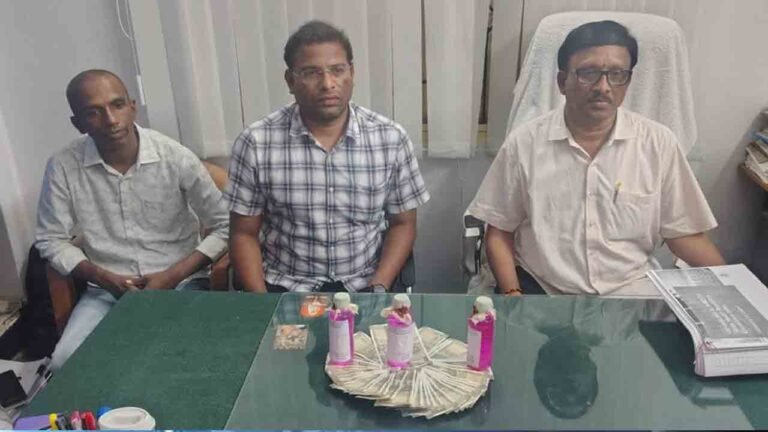 ACB Arrested Two DCA Officials And Private Employee For Taking Bribe In Karimnagar