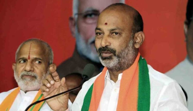 Bandi Sanjay Warning To Telangana Govt Over Pocharam Firing