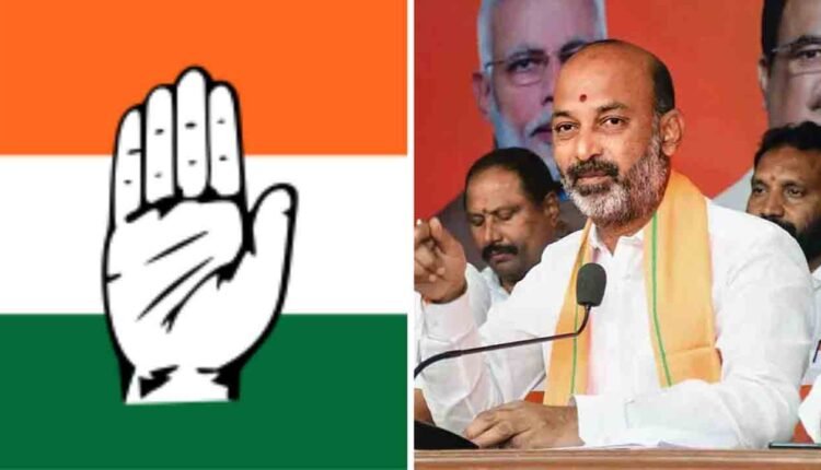 Congress Seeks Ban On Bandi Sanjay Campaigning
