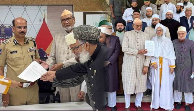 Raja Singh: Ulemas, Sufis, AIMIM leaders Meet DGP, Demands Action 