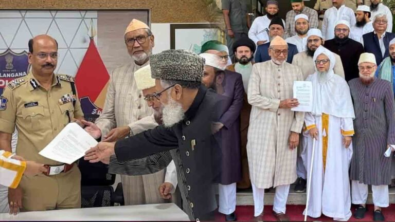 Raja Singh: Ulemas, Sufis, AIMIM leaders Meet DGP, Demands Action 