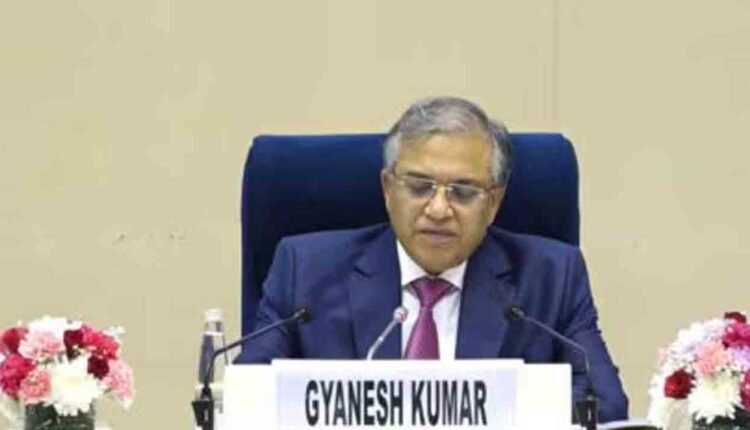 Special Intensive Revision To Commence In 12 states From Nov 4