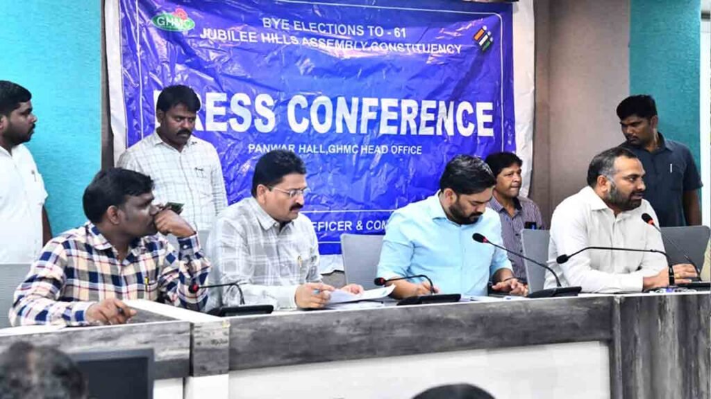Jubilee Hills By-Poll Ready With 407 Polling Stations Setup