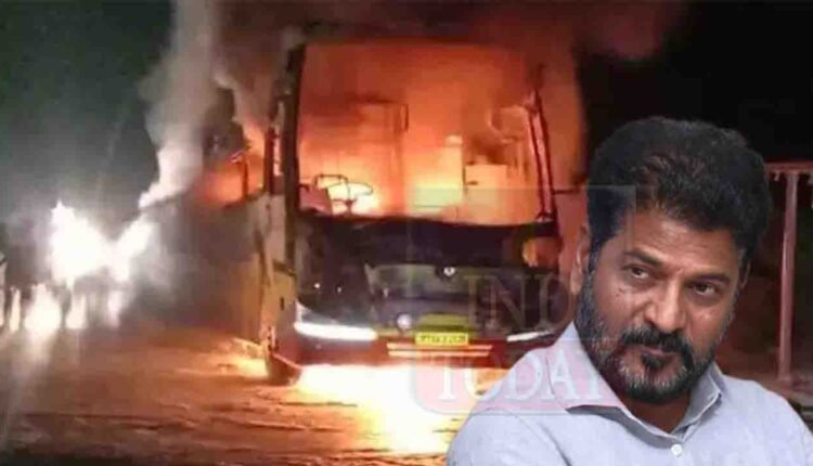 Kaveri Travels bus fire: CM Revanth Reddy expresses shock