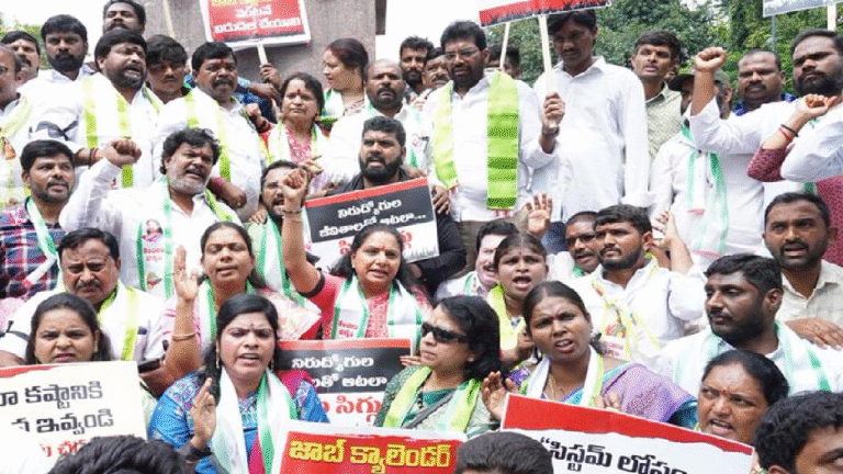 Kavitha Slams Congress Over Job Promises