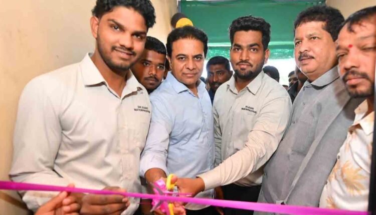 Borabanda Youngsters Inspired By KTR Launch Startup 'Doctor Guard'
