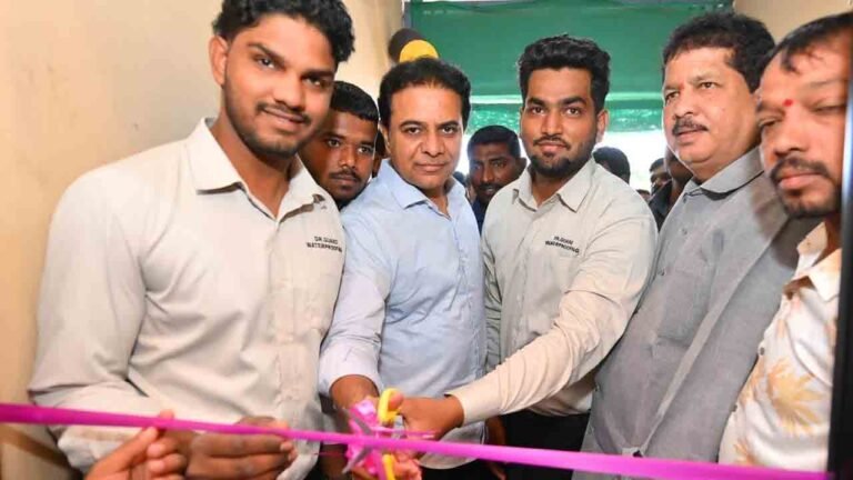 Borabanda Youngsters Inspired By KTR Launch Startup 'Doctor Guard'