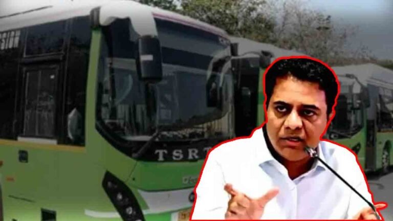 KTR Criticizes Bus Fare Hike In Twin Cities