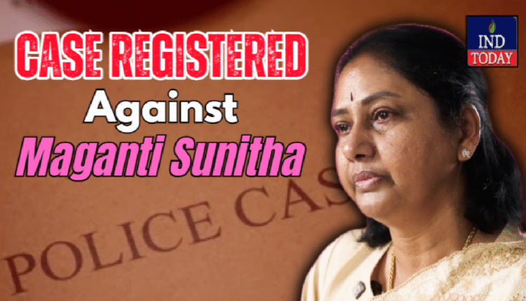 Case Registered Against BRS Candidate Maganti Sunitha
