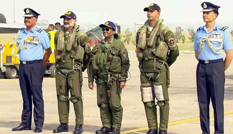 President Murmu Takes Sortie In Rafale Jet