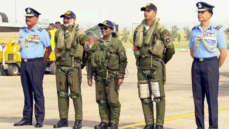 President Murmu Takes Sortie In Rafale Jet
