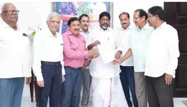 Pension for Retired Journalists: Senior Journalists Urge Telangana Govt to Fulfil Promise