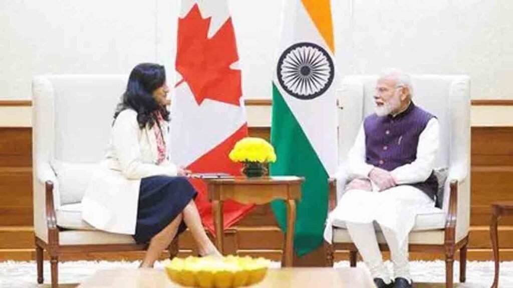 PM Modi Meets Canadian FM Anita Anand, Aims To Boost India-Canada Ties