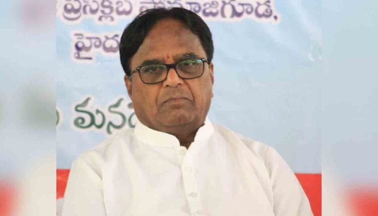 Big Shock For KCR: Former Minister Ponnala Lakshmaiah To Leave BRS