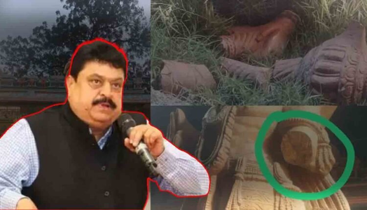 BJP Condemns Hanuman Idol Desecration, Demands Immediate Arrests