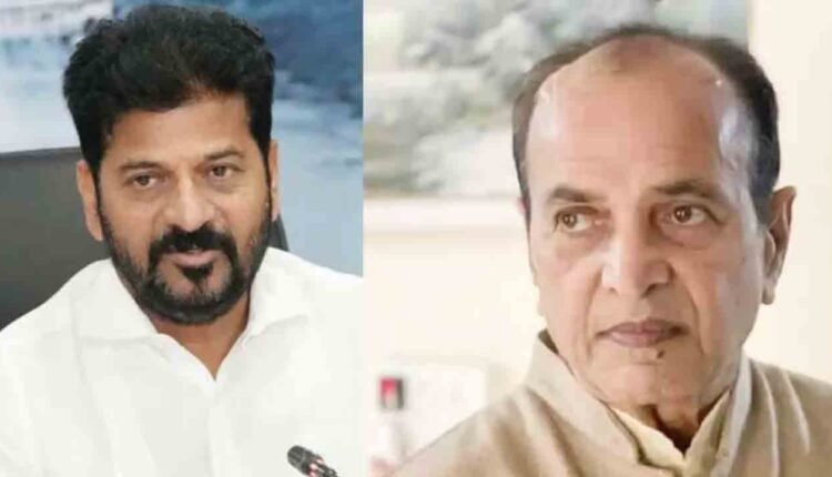 Revanth Reddy Condoles Death Of Konda Laxma Reddy