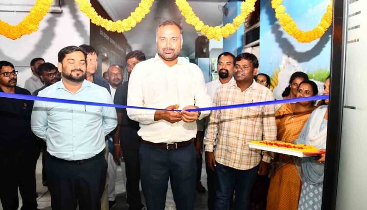 District Election Officer R V Karnan At Inauguration Of MCMC And Media Center