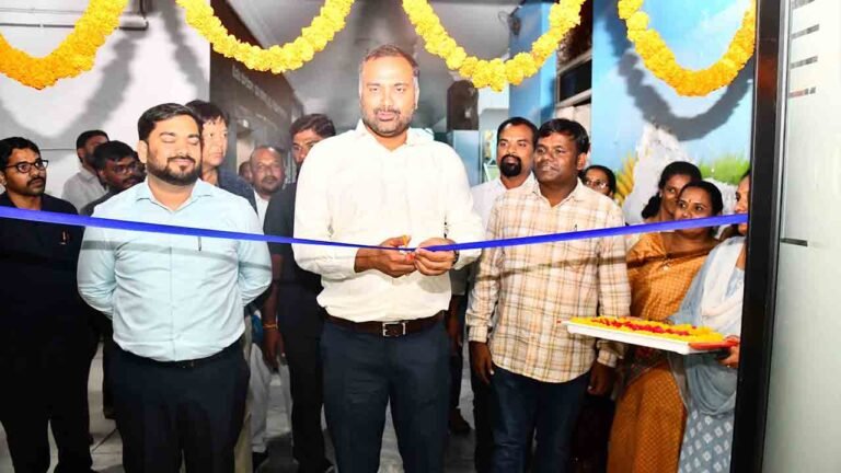 District Election Officer R V Karnan At Inauguration Of MCMC And Media Center