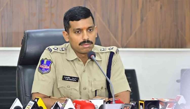 Licensed Weapons Should Be Surrendered Amid Local Body Elections: CP Sai Chaitanya