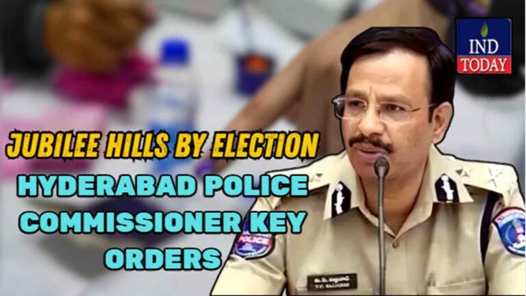 Jubilee Hills By-Poll: CP Sajjanar Orders Surrender of Licensed Weapons