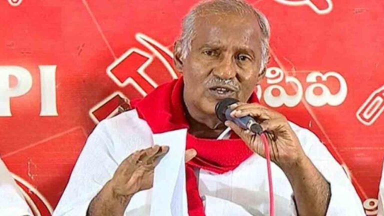 CPI Leader Alleges Police Threat in Municipal Elections