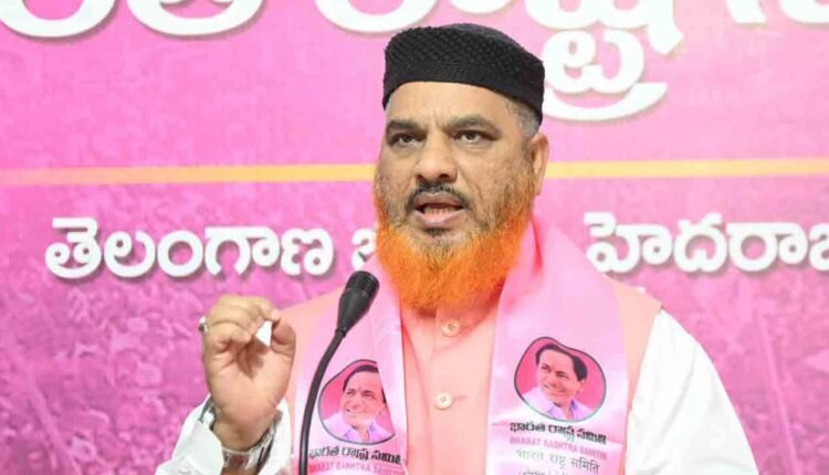 BRS Leader Abdullah Sohail Accuses Congress Of Ruining TMREIS Legacy Built Under KCR