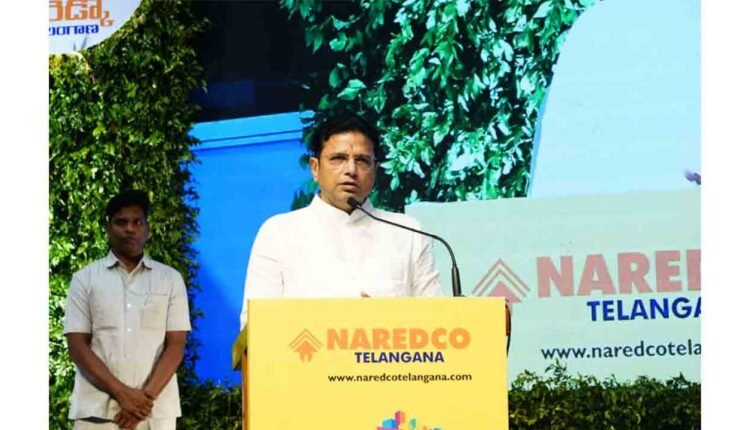 Construction Sector Registers 11.97% Growth in Telangana: Minister Sridhar Babu