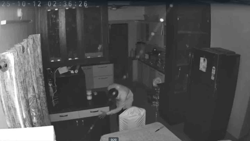 Theft In Pedda Amberpet After Breaking Central Lock Doors