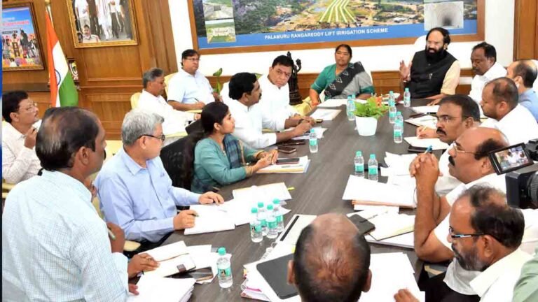 Uttam Reviews Devadula Project Progress, Directs Officials To Ensure Timely Completion